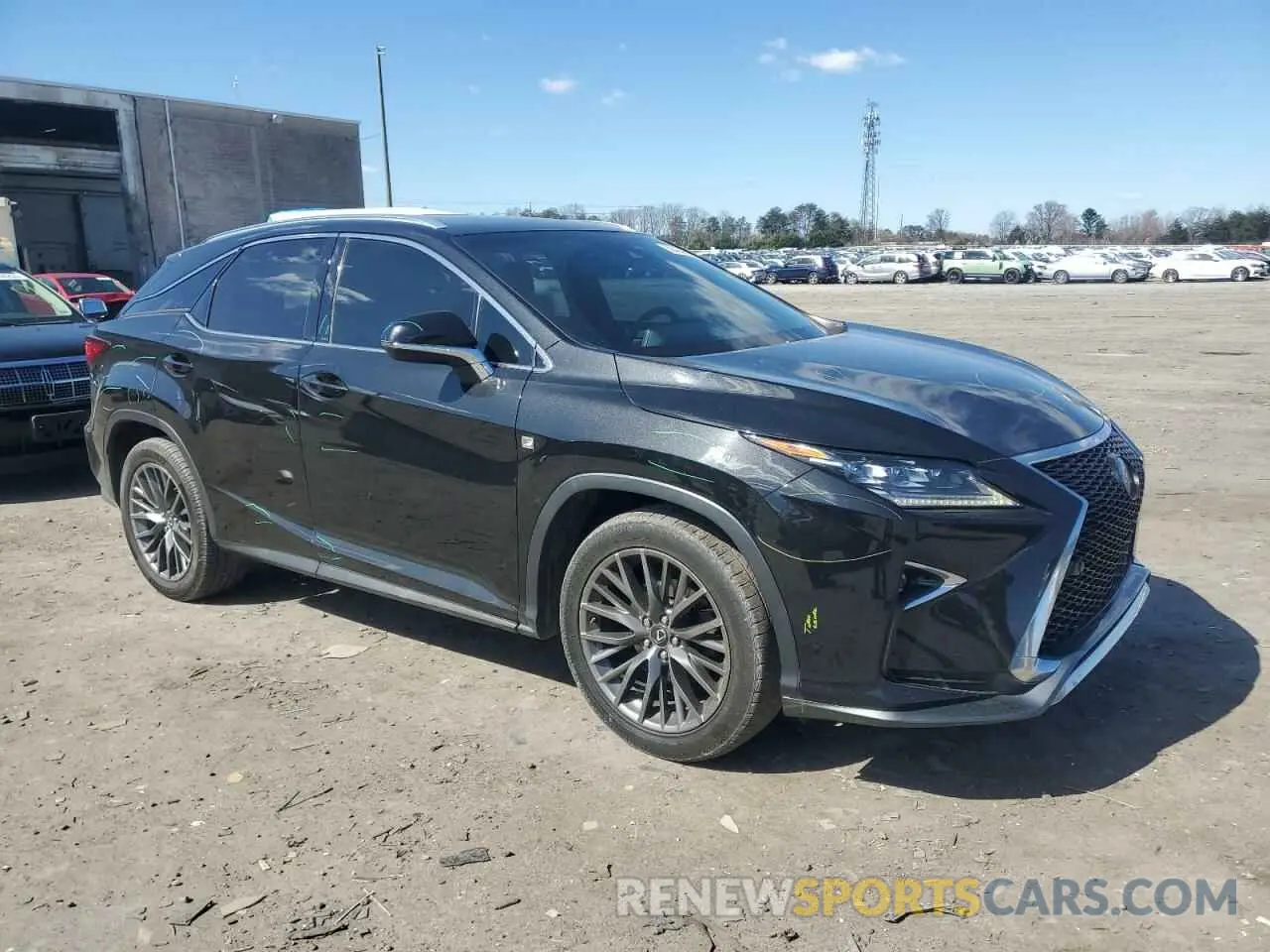 4 Photograph of a damaged car 2T2BZMCA7KC193018 LEXUS RX350 2019