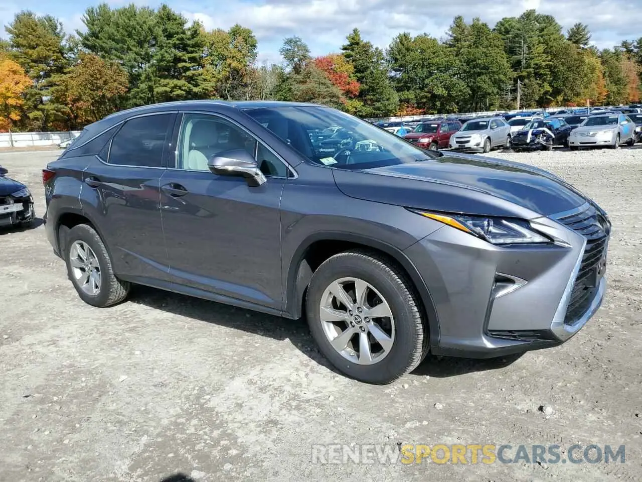 4 Photograph of a damaged car 2T2BZMCA7KC195853 LEXUS RX350 2019