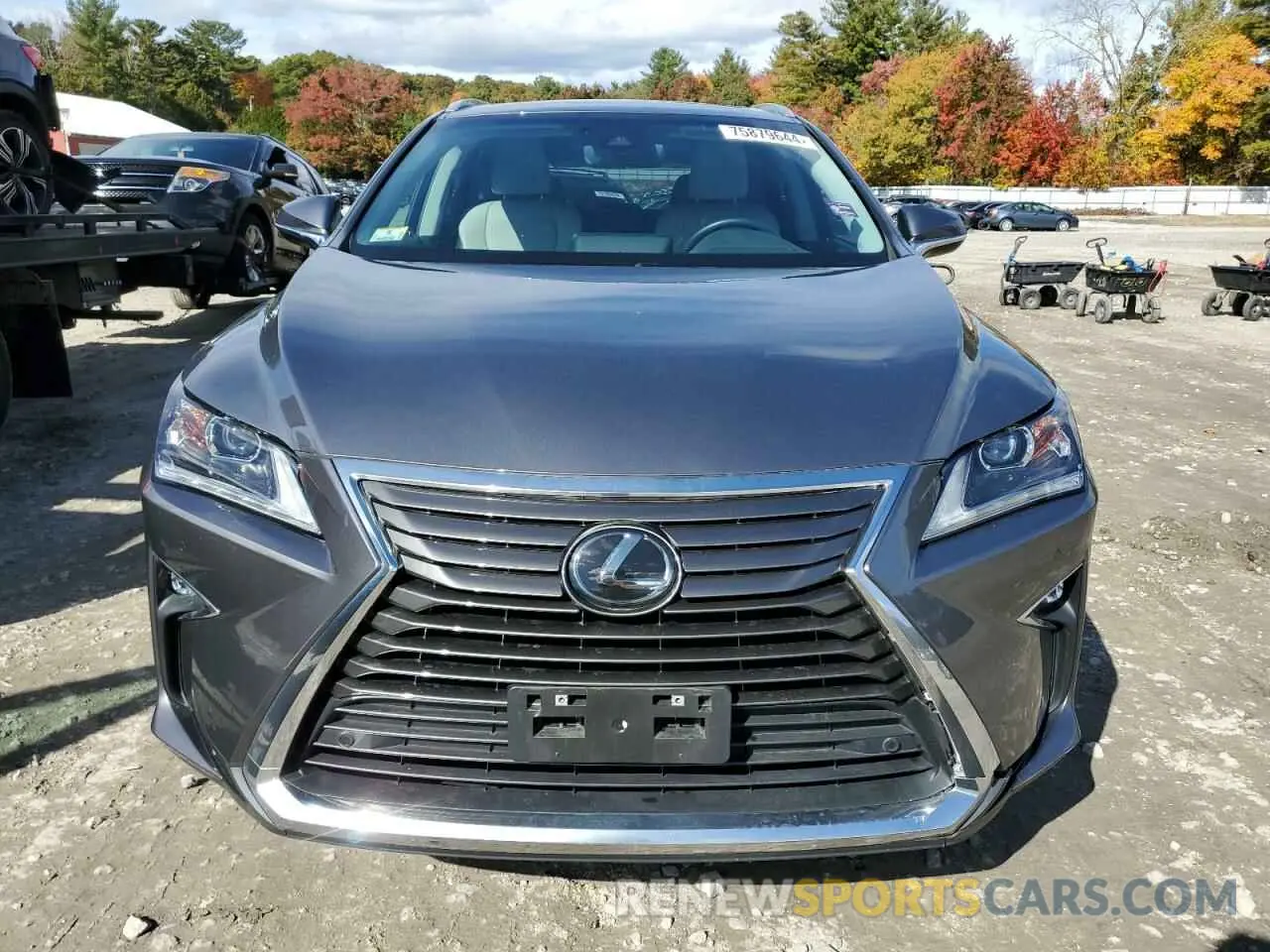 5 Photograph of a damaged car 2T2BZMCA7KC195853 LEXUS RX350 2019