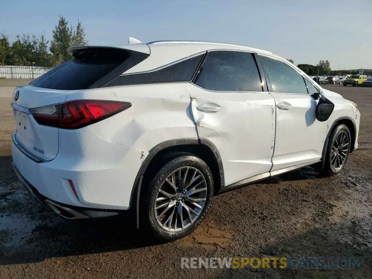 3 Photograph of a damaged car 2T2BZMCA7KC202008 LEXUS RX350 2019