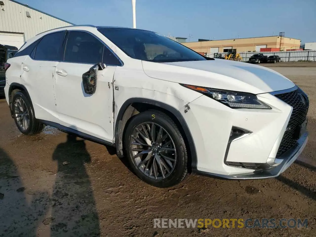 4 Photograph of a damaged car 2T2BZMCA7KC202008 LEXUS RX350 2019