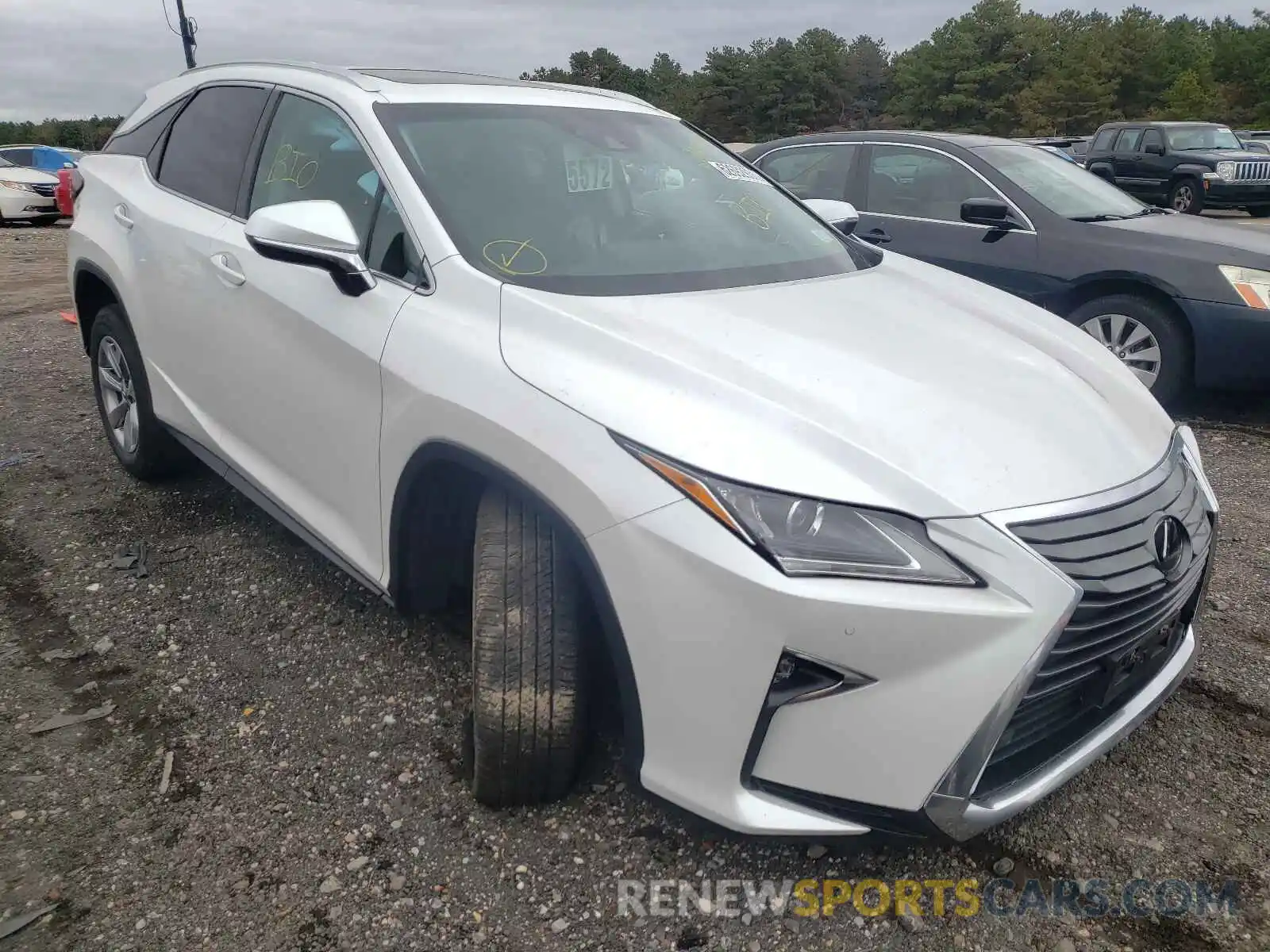 1 Photograph of a damaged car 2T2BZMCA7KC205460 LEXUS RX350 2019