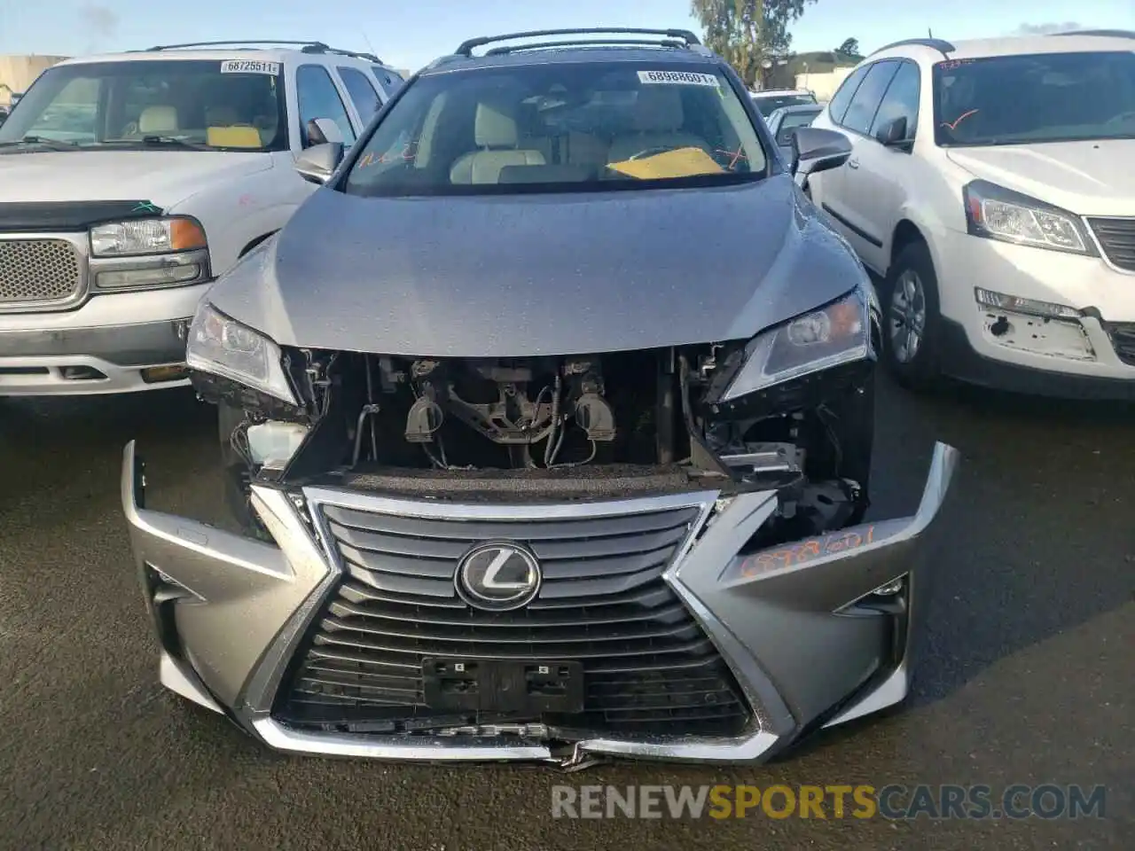 9 Photograph of a damaged car 2T2BZMCA8KC169679 LEXUS RX350 2019