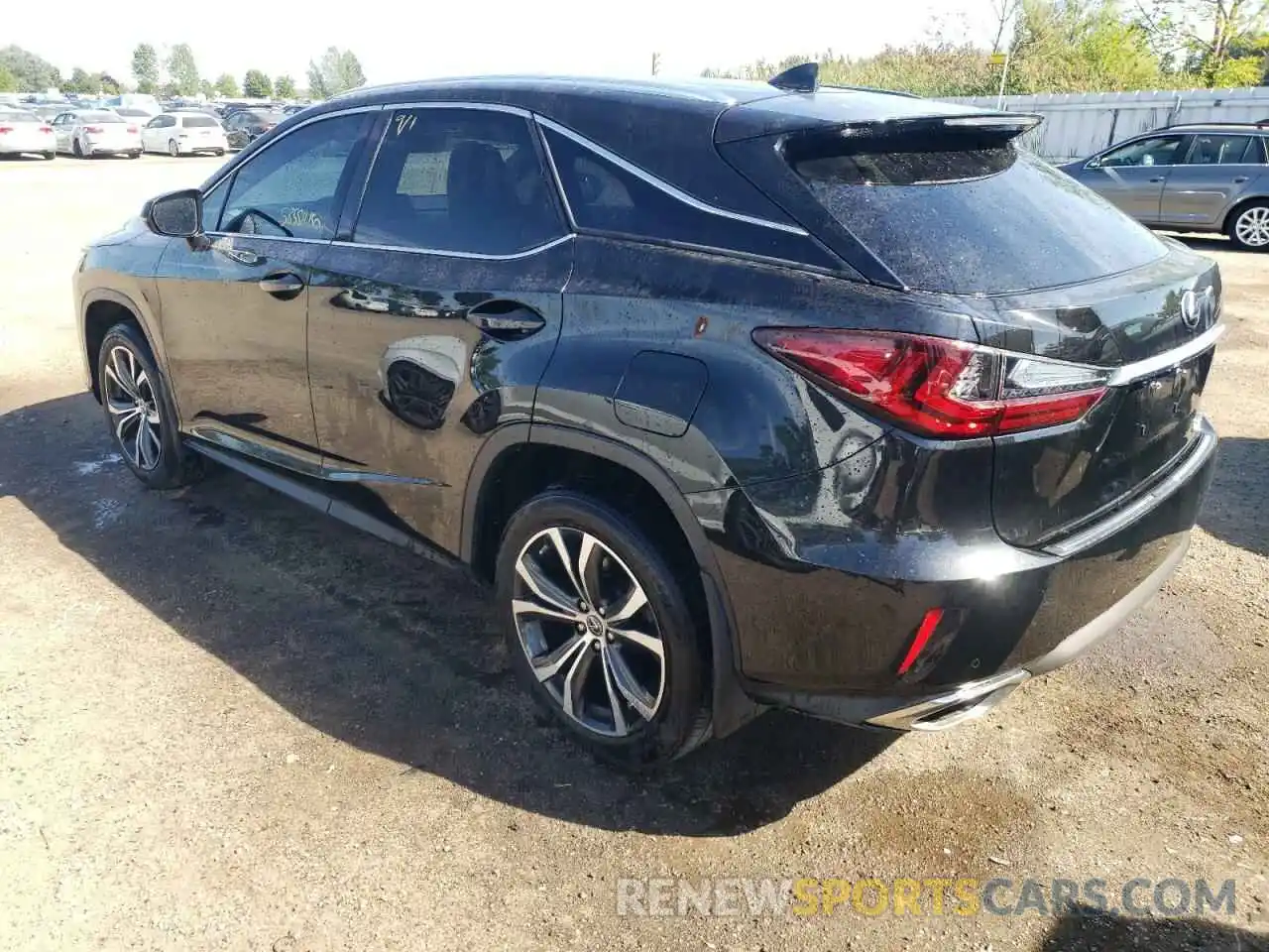 3 Photograph of a damaged car 2T2BZMCA8KC171416 LEXUS RX350 2019