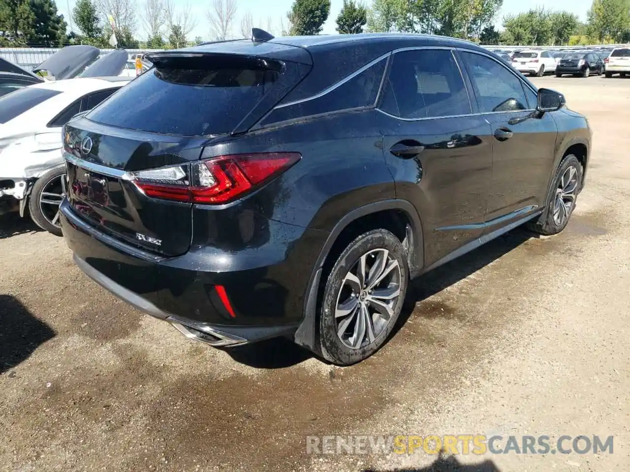 4 Photograph of a damaged car 2T2BZMCA8KC171416 LEXUS RX350 2019