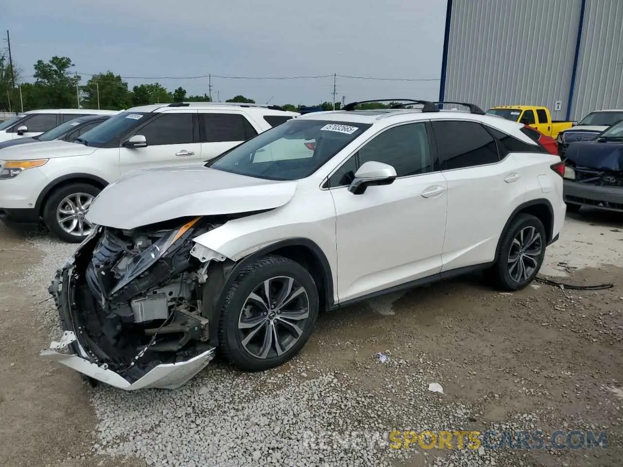 1 Photograph of a damaged car 2T2BZMCA8KC171500 LEXUS RX350 2019