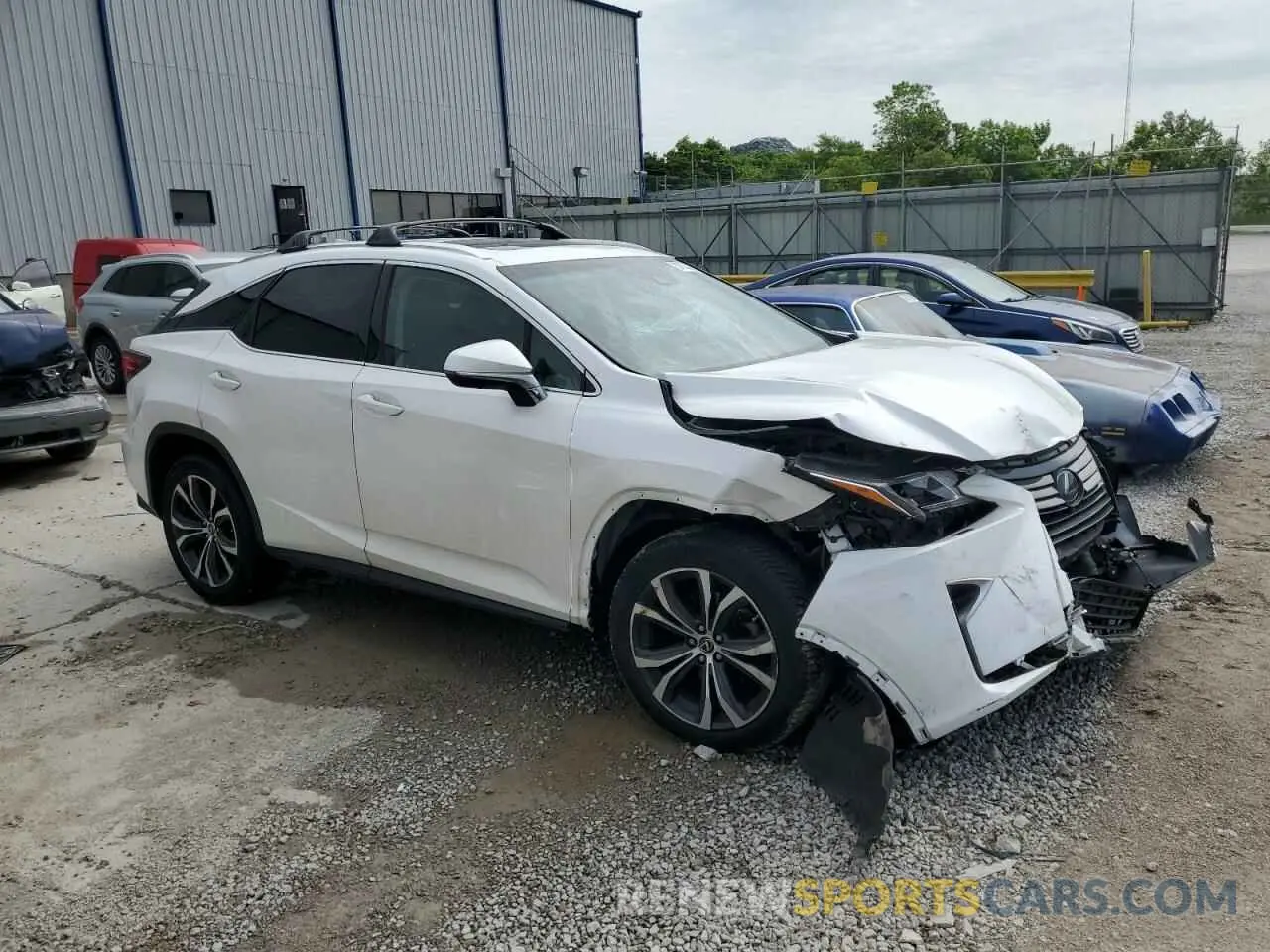 4 Photograph of a damaged car 2T2BZMCA8KC171500 LEXUS RX350 2019