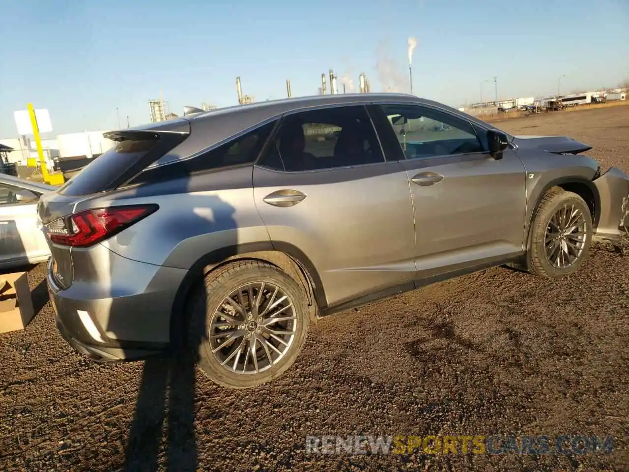 3 Photograph of a damaged car 2T2BZMCA8KC174350 LEXUS RX350 2019