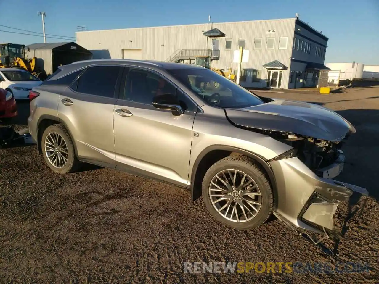 4 Photograph of a damaged car 2T2BZMCA8KC174350 LEXUS RX350 2019