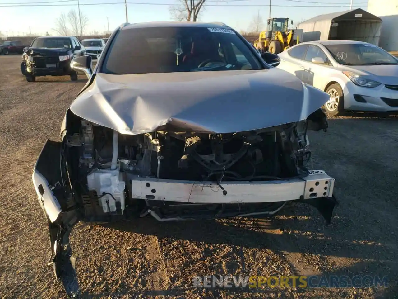 5 Photograph of a damaged car 2T2BZMCA8KC174350 LEXUS RX350 2019