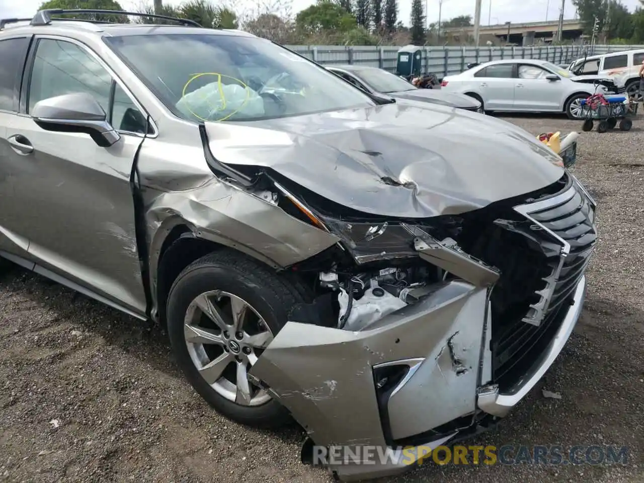 9 Photograph of a damaged car 2T2BZMCA8KC175563 LEXUS RX350 2019