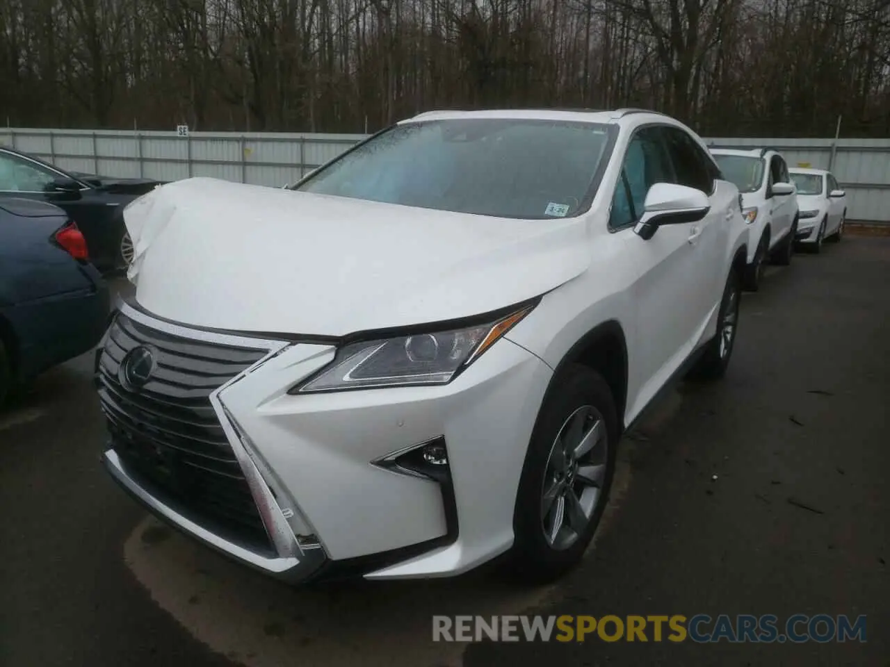 2 Photograph of a damaged car 2T2BZMCA8KC184876 LEXUS RX350 2019