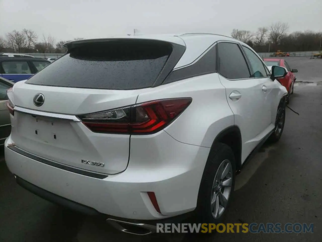 4 Photograph of a damaged car 2T2BZMCA8KC184876 LEXUS RX350 2019