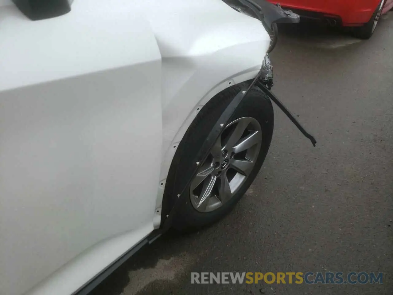 9 Photograph of a damaged car 2T2BZMCA8KC184876 LEXUS RX350 2019