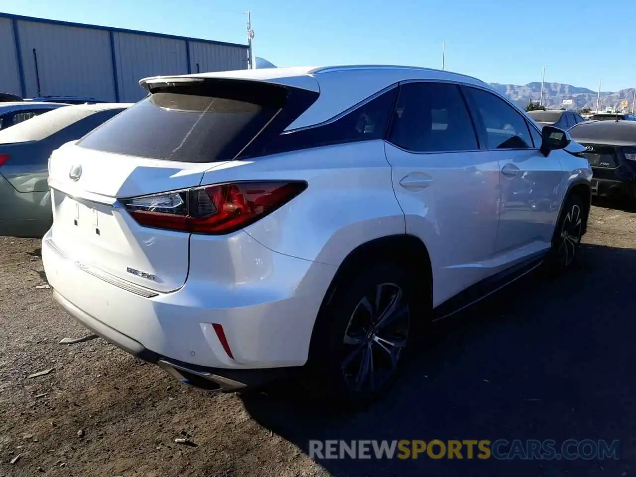 4 Photograph of a damaged car 2T2BZMCA8KC185705 LEXUS RX350 2019