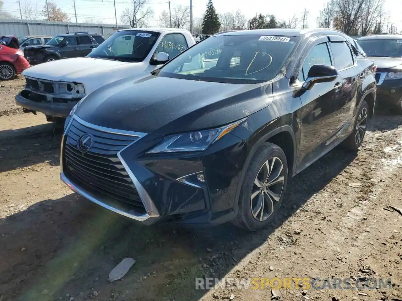 2 Photograph of a damaged car 2T2BZMCA8KC185901 LEXUS RX350 2019