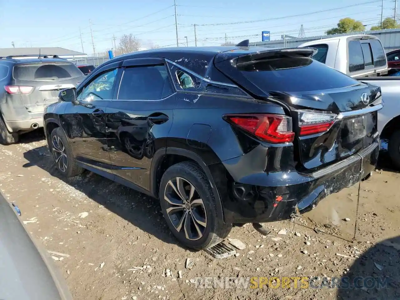 3 Photograph of a damaged car 2T2BZMCA8KC185901 LEXUS RX350 2019