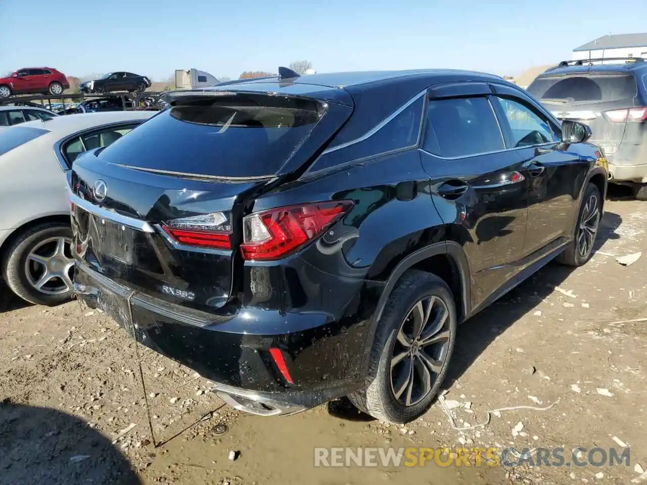 4 Photograph of a damaged car 2T2BZMCA8KC185901 LEXUS RX350 2019