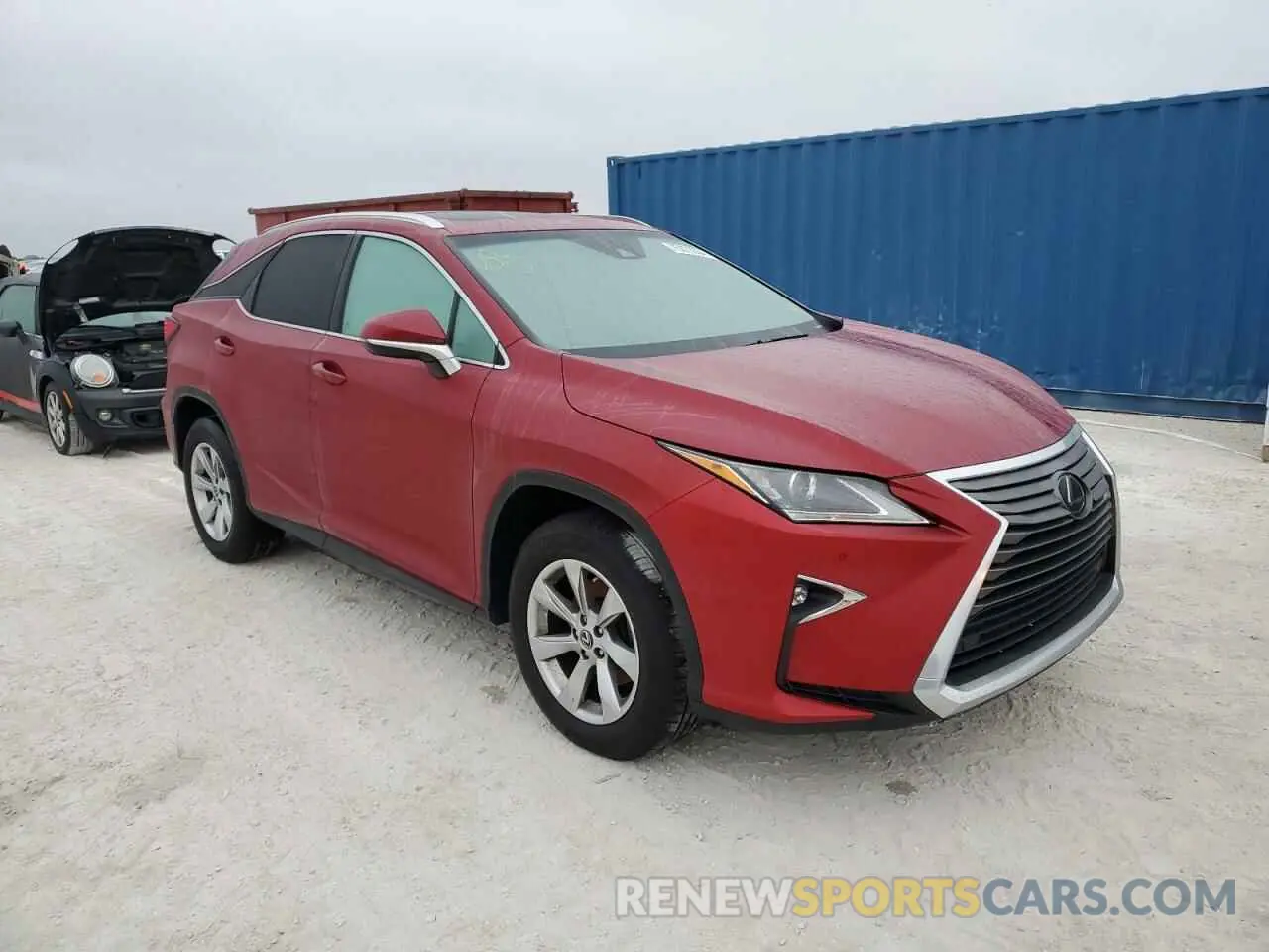 4 Photograph of a damaged car 2T2BZMCA8KC186949 LEXUS RX350 2019