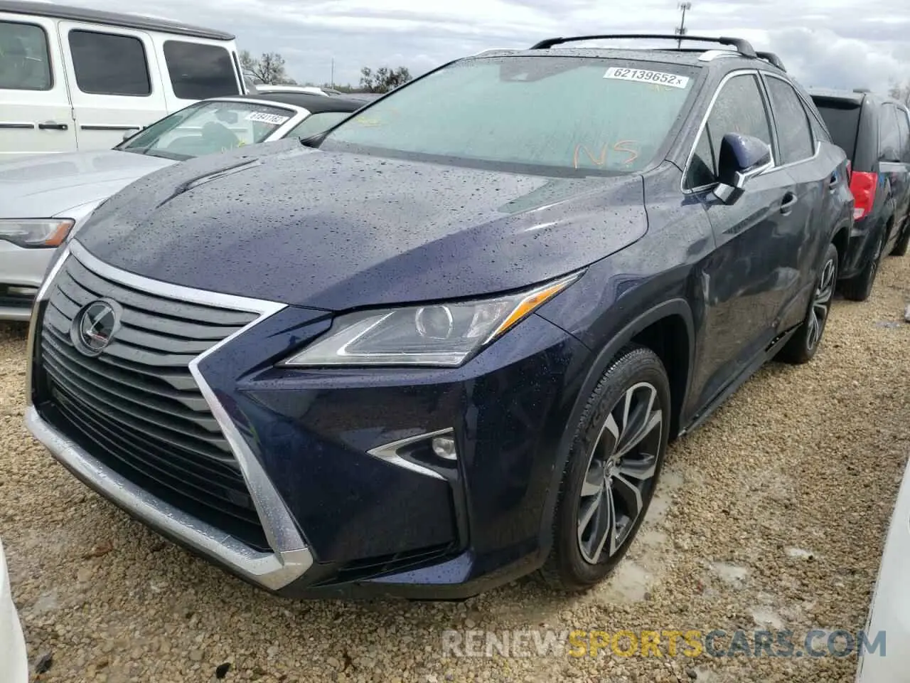2 Photograph of a damaged car 2T2BZMCA8KC192220 LEXUS RX350 2019
