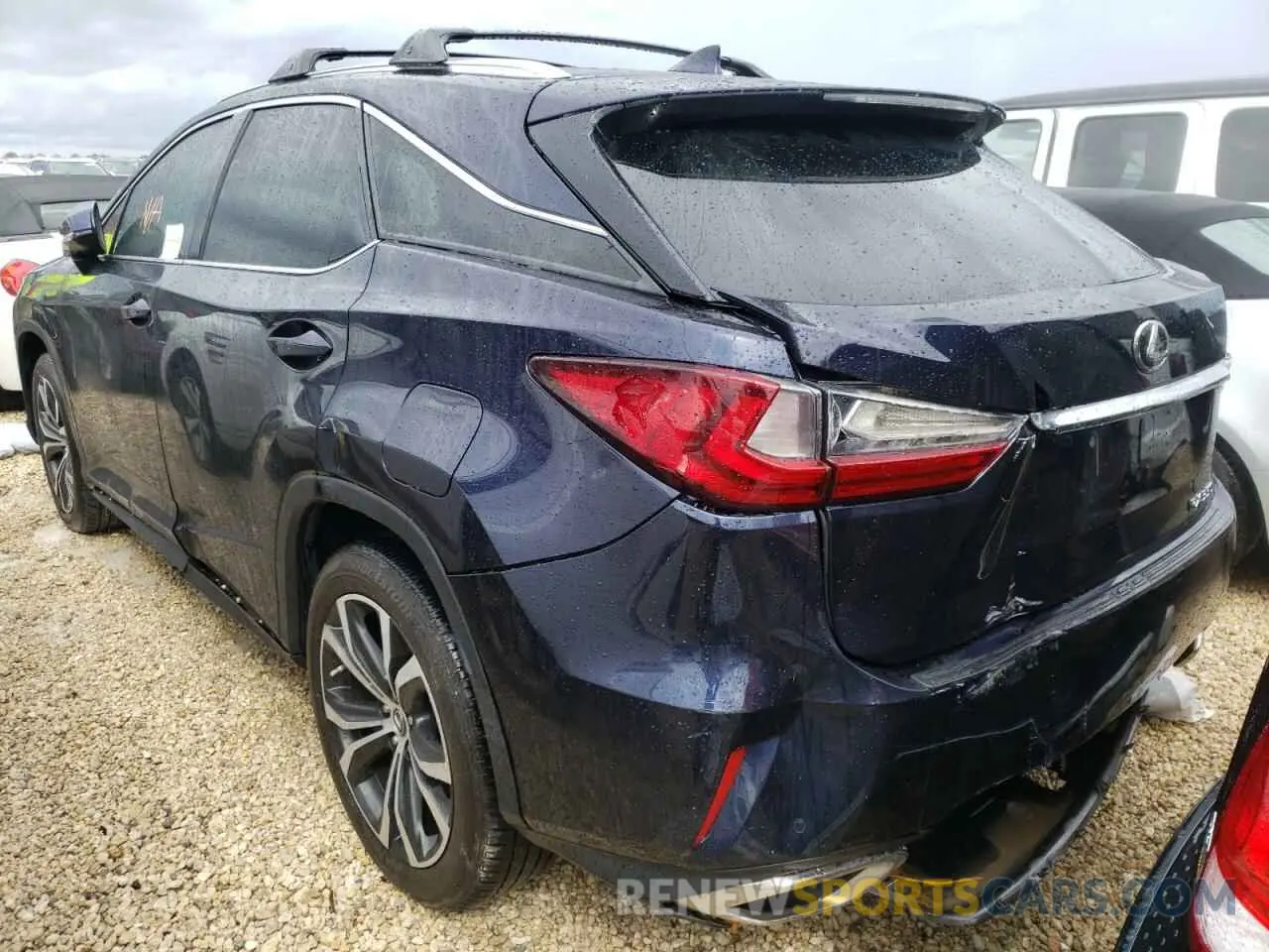 3 Photograph of a damaged car 2T2BZMCA8KC192220 LEXUS RX350 2019