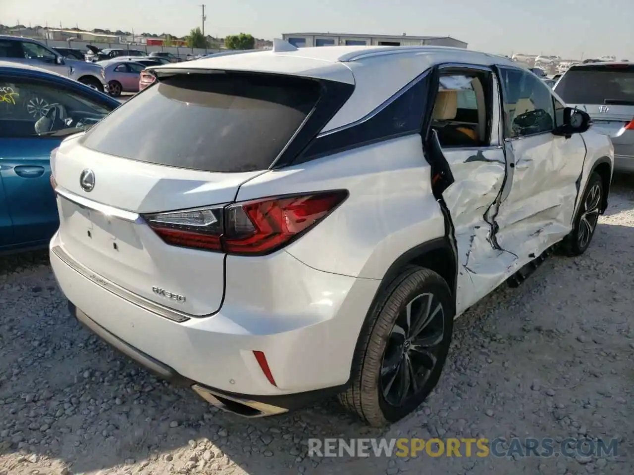 4 Photograph of a damaged car 2T2BZMCA8KC195344 LEXUS RX350 2019