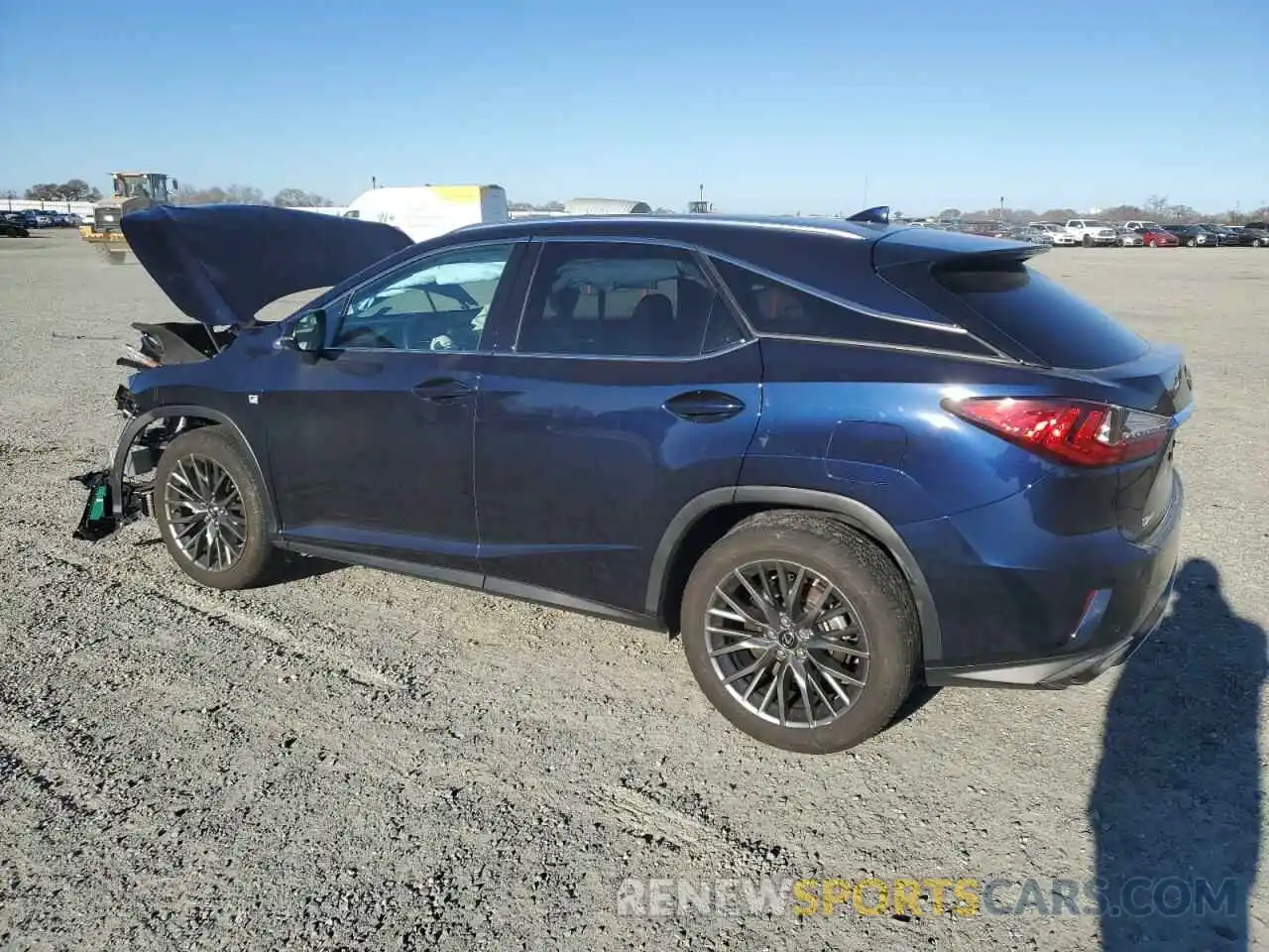 2 Photograph of a damaged car 2T2BZMCA8KC197823 LEXUS RX350 2019