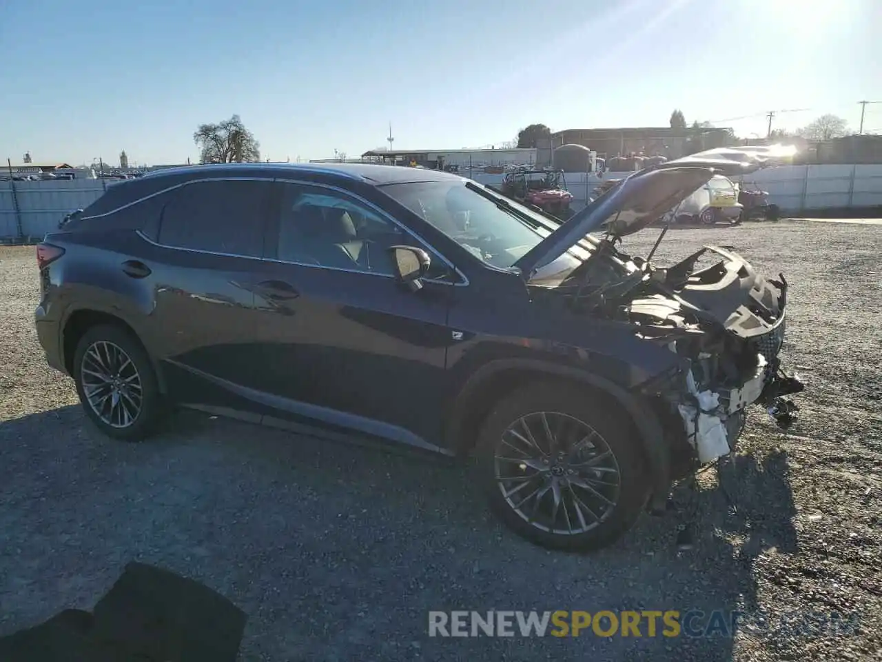 4 Photograph of a damaged car 2T2BZMCA8KC197823 LEXUS RX350 2019