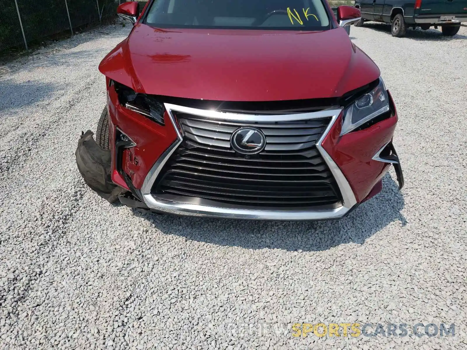 9 Photograph of a damaged car 2T2BZMCA8KC203507 LEXUS RX350 2019