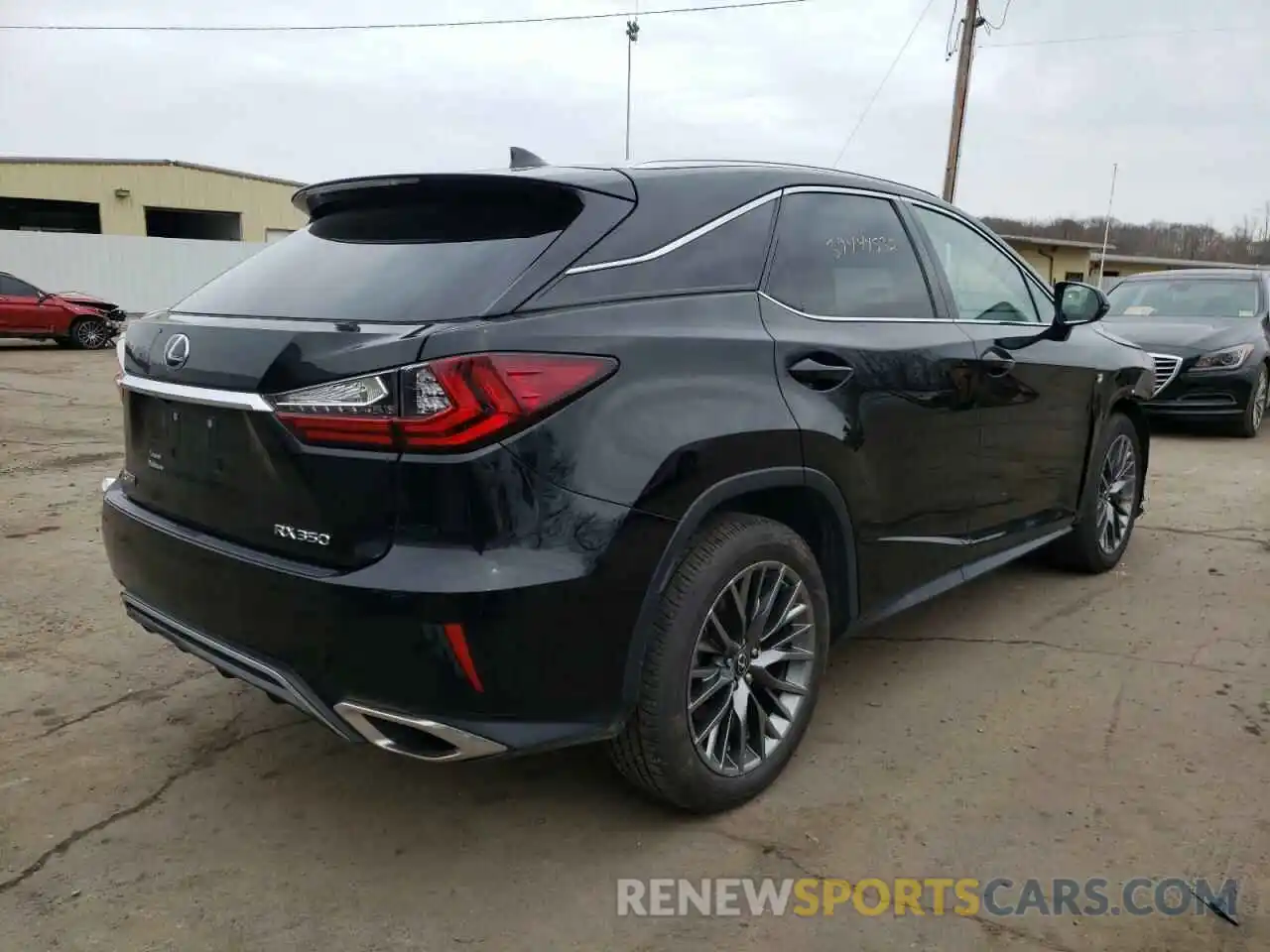 4 Photograph of a damaged car 2T2BZMCA8KC204706 LEXUS RX350 2019