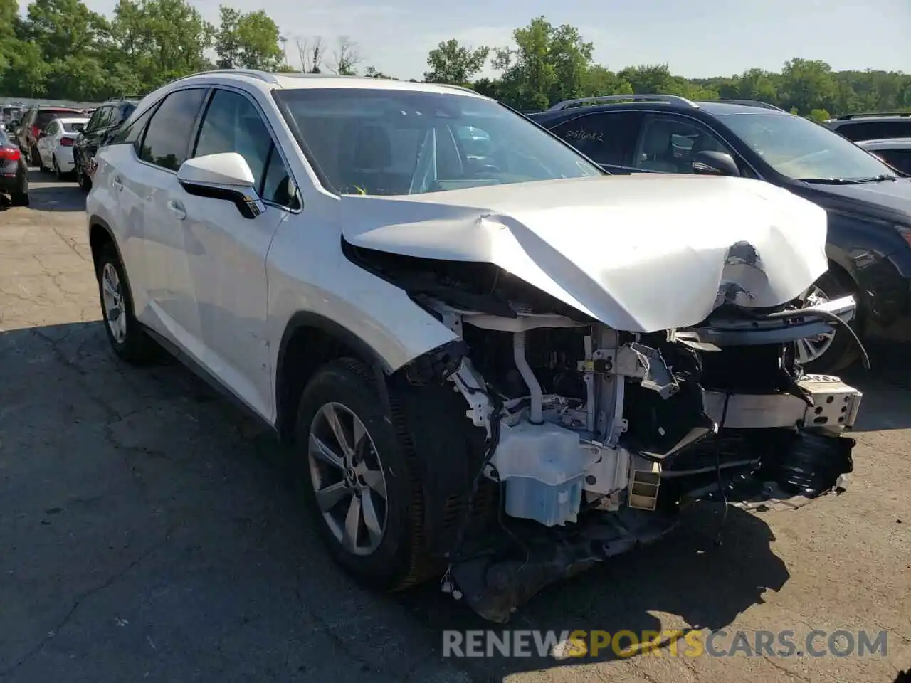 1 Photograph of a damaged car 2T2BZMCA8KC209758 LEXUS RX350 2019