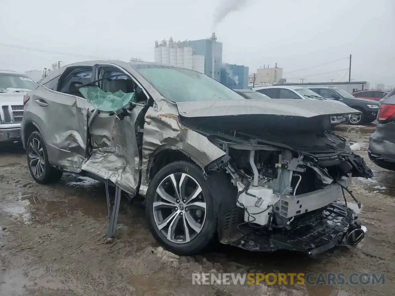 4 Photograph of a damaged car 2T2BZMCA8KC209808 LEXUS RX350 2019