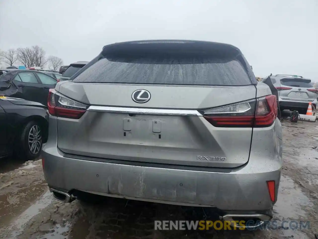 6 Photograph of a damaged car 2T2BZMCA8KC209808 LEXUS RX350 2019