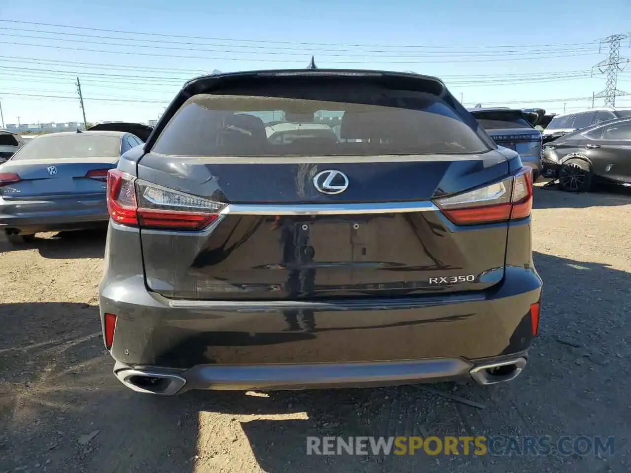 6 Photograph of a damaged car 2T2BZMCA8KC210036 LEXUS RX350 2019