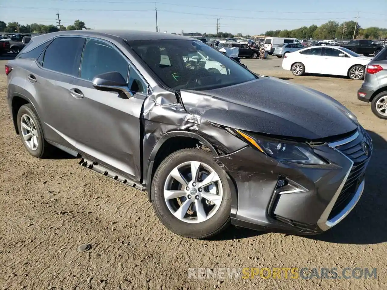 1 Photograph of a damaged car 2T2BZMCA8KC211865 LEXUS RX350 2019