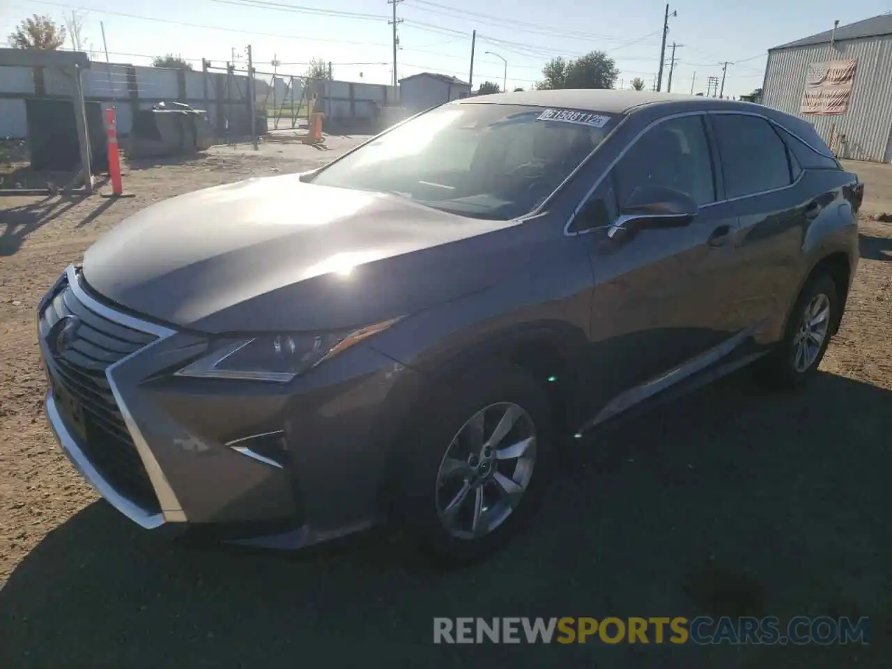 2 Photograph of a damaged car 2T2BZMCA8KC211865 LEXUS RX350 2019