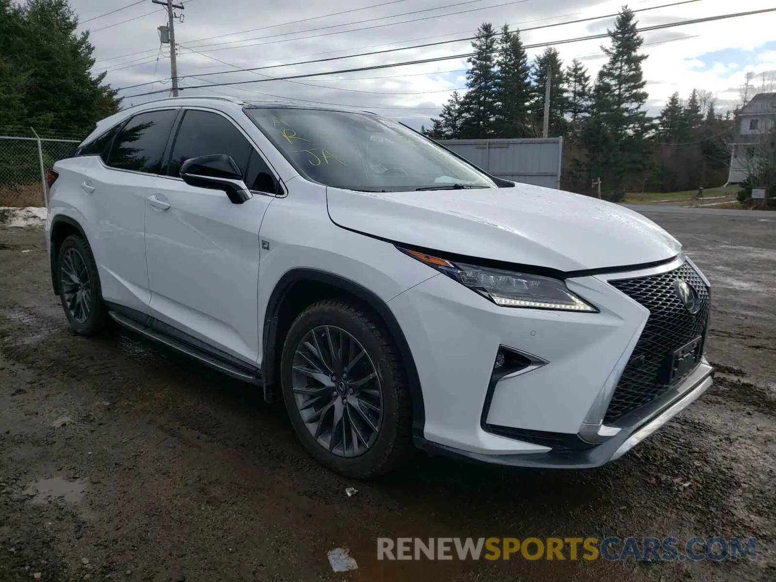 1 Photograph of a damaged car 2T2BZMCA9KC168671 LEXUS RX350 2019