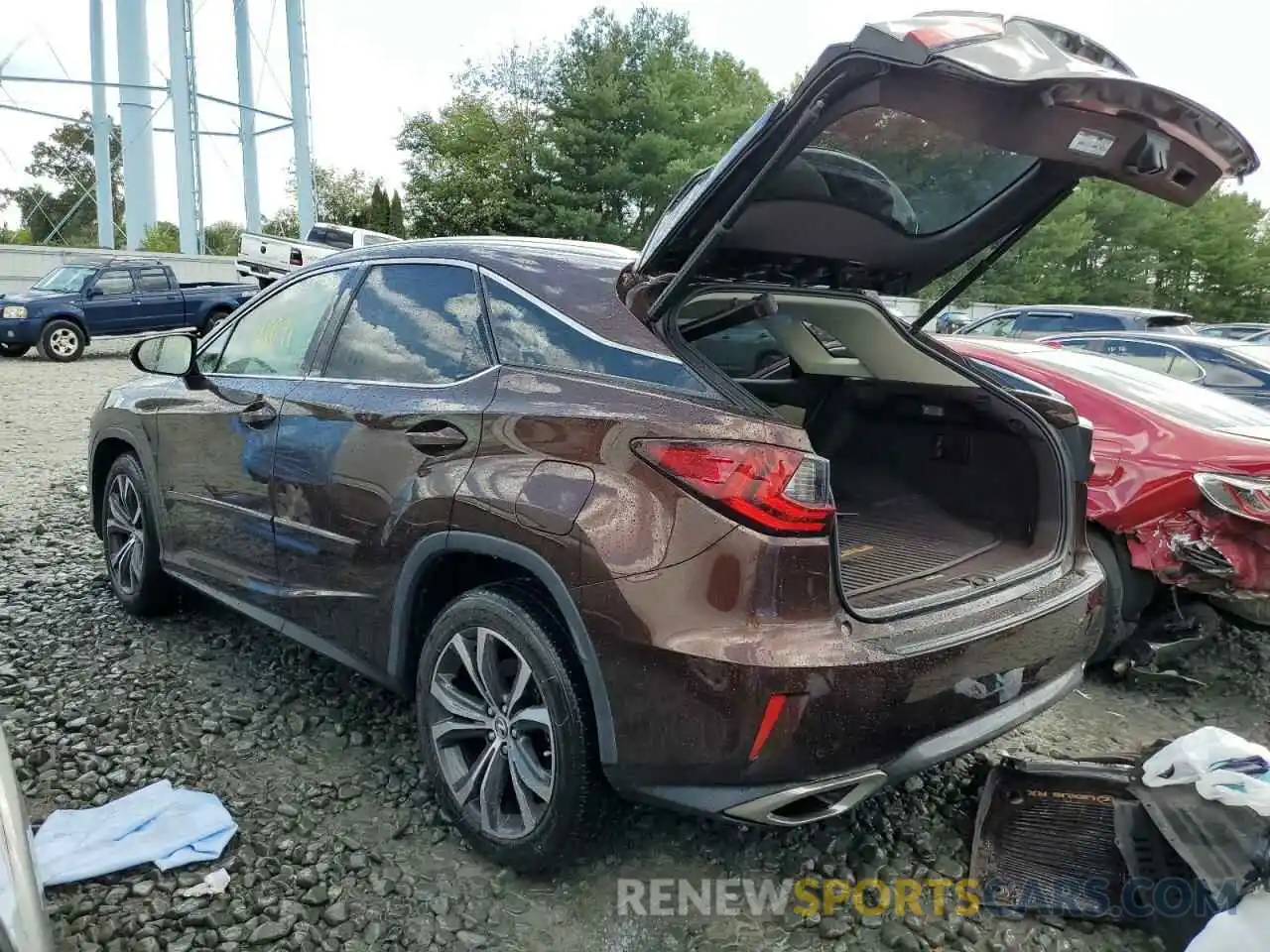 3 Photograph of a damaged car 2T2BZMCA9KC168993 LEXUS RX350 2019