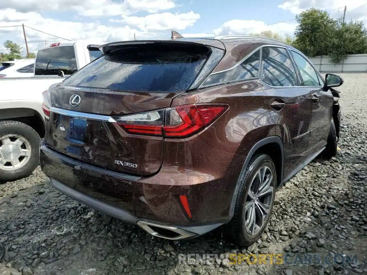 4 Photograph of a damaged car 2T2BZMCA9KC168993 LEXUS RX350 2019