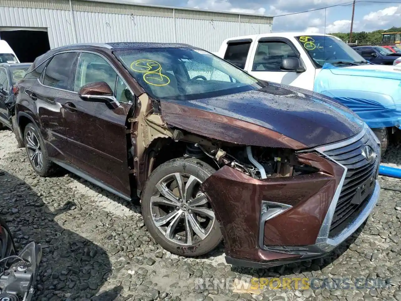 9 Photograph of a damaged car 2T2BZMCA9KC168993 LEXUS RX350 2019