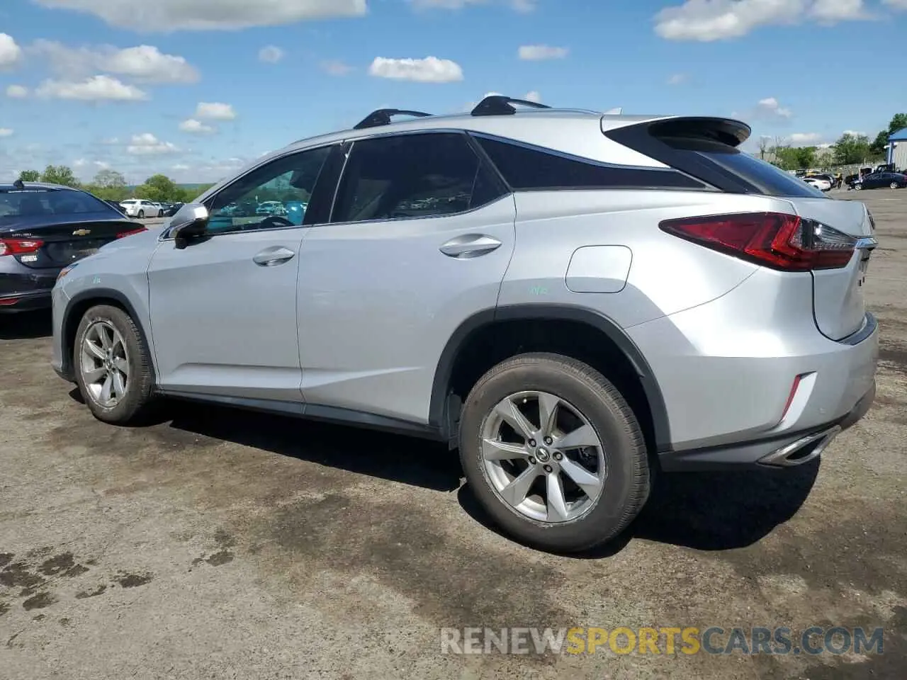 2 Photograph of a damaged car 2T2BZMCA9KC169741 LEXUS RX350 2019