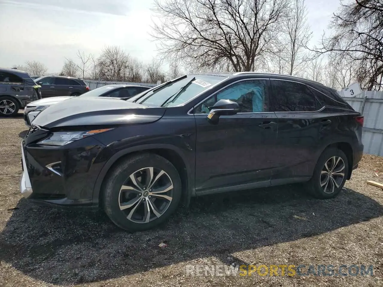 1 Photograph of a damaged car 2T2BZMCA9KC180786 LEXUS RX350 2019