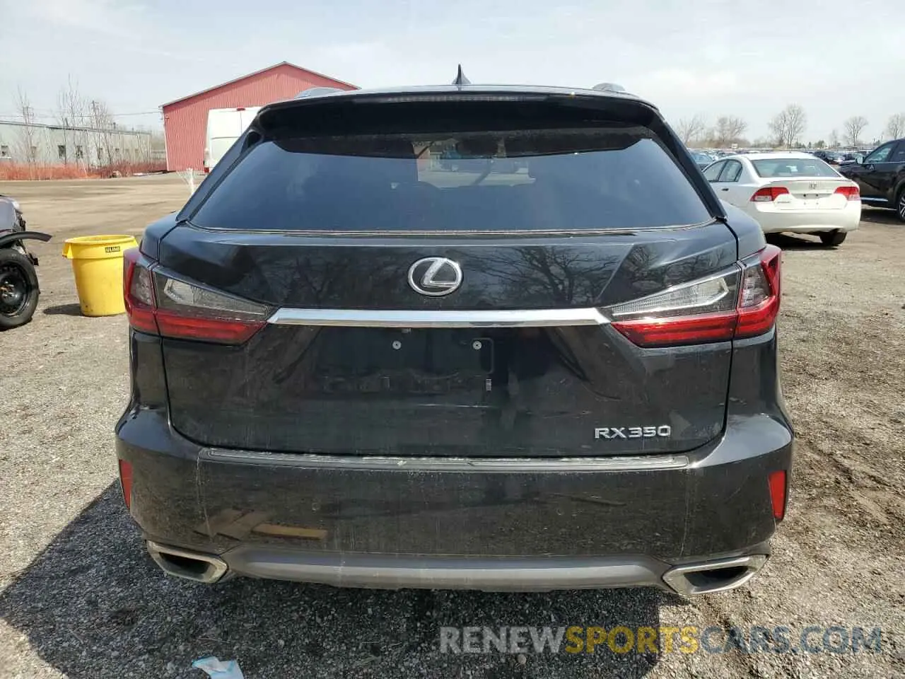 6 Photograph of a damaged car 2T2BZMCA9KC180786 LEXUS RX350 2019