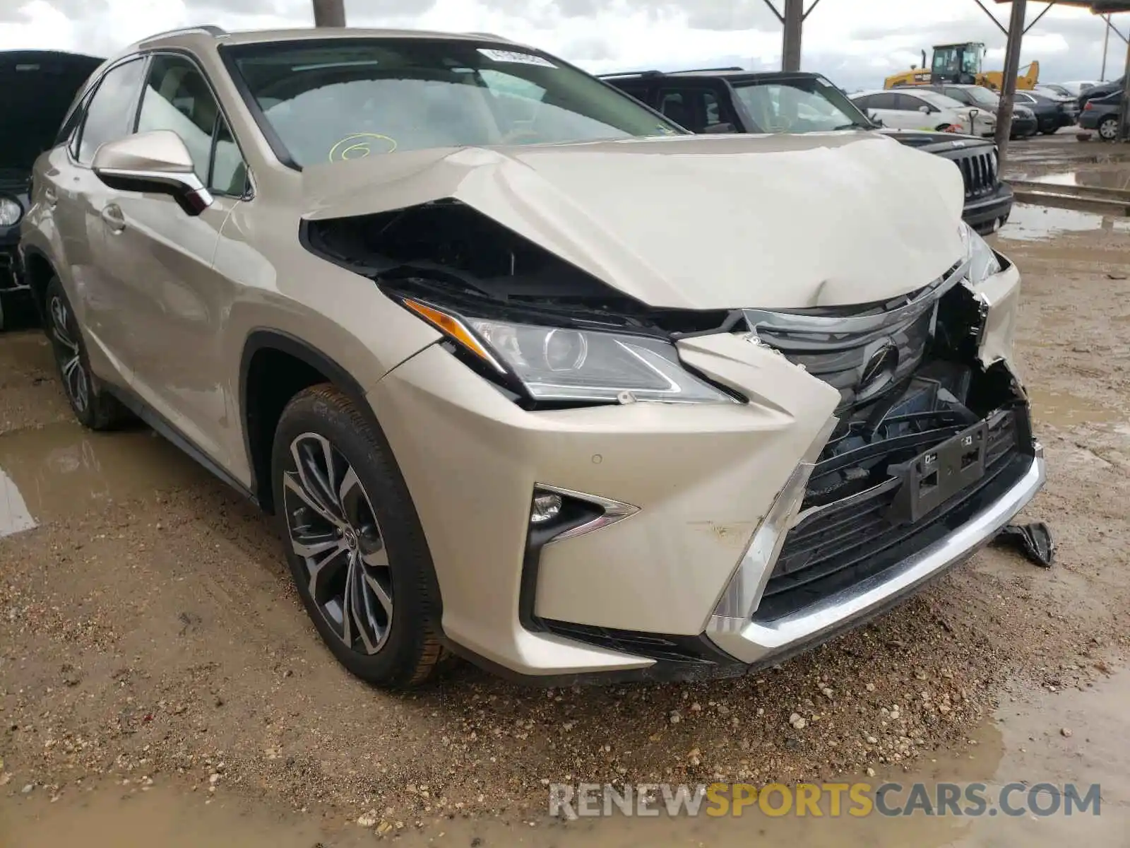 1 Photograph of a damaged car 2T2BZMCA9KC192243 LEXUS RX350 2019