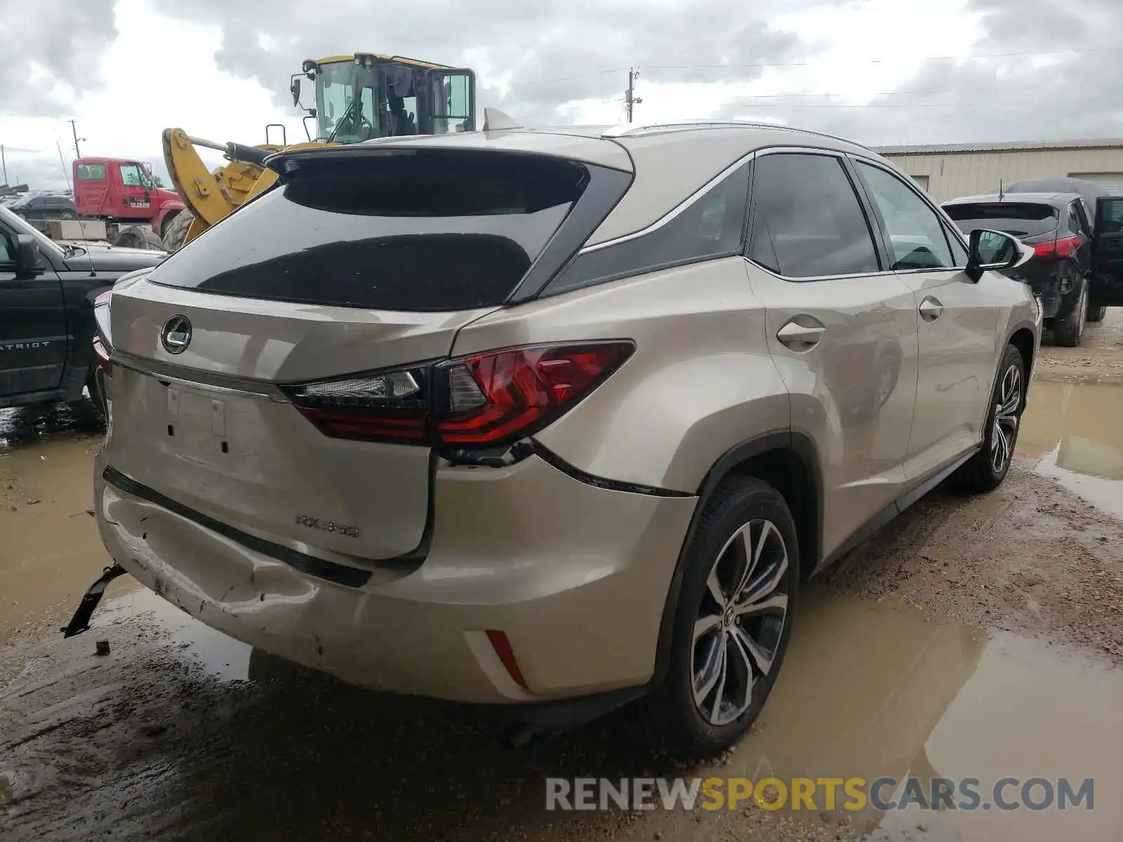 4 Photograph of a damaged car 2T2BZMCA9KC192243 LEXUS RX350 2019