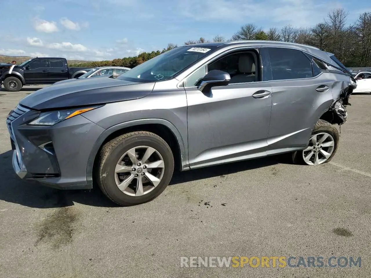 1 Photograph of a damaged car 2T2BZMCAXKC172891 LEXUS RX350 2019