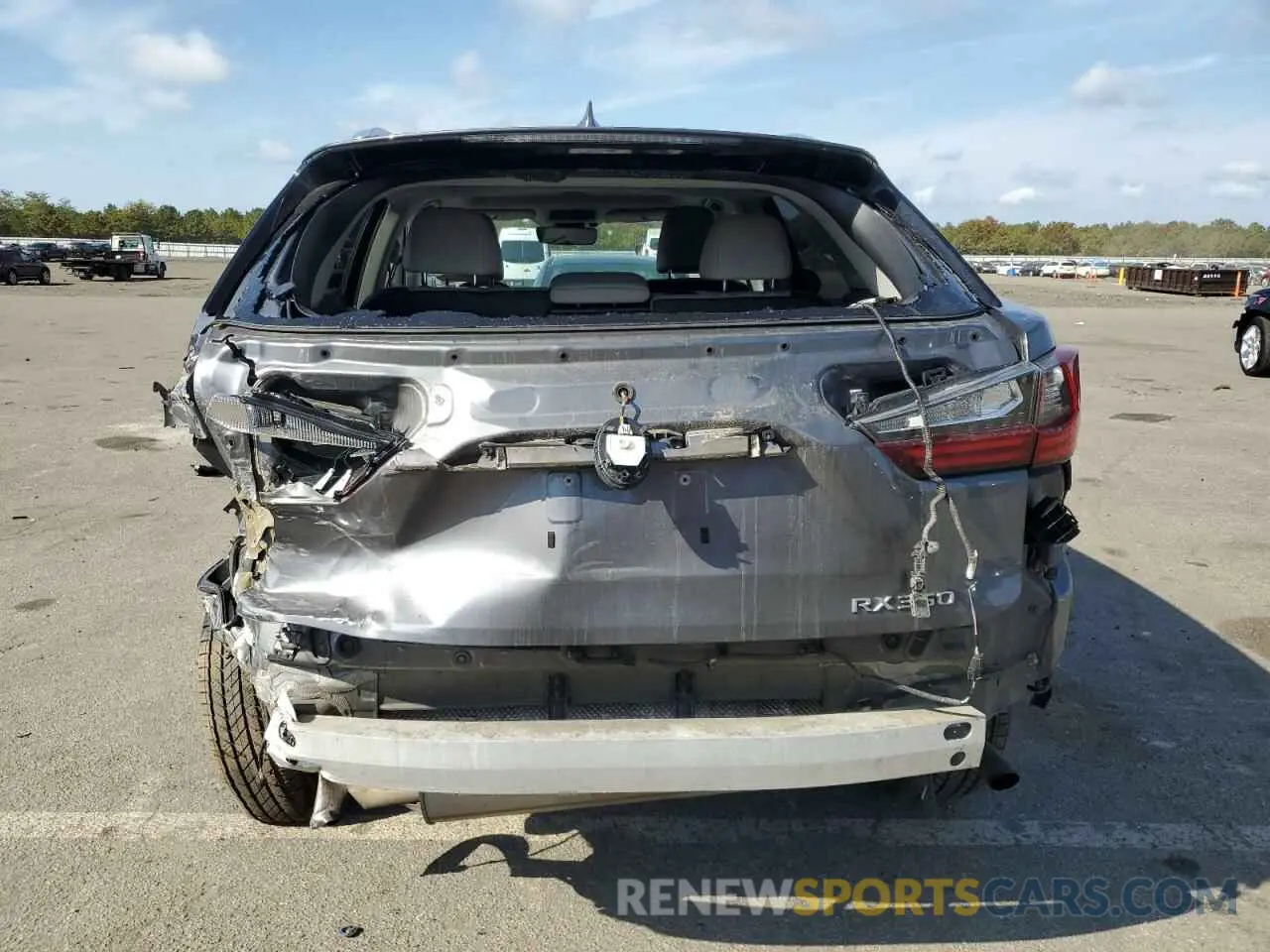 6 Photograph of a damaged car 2T2BZMCAXKC172891 LEXUS RX350 2019