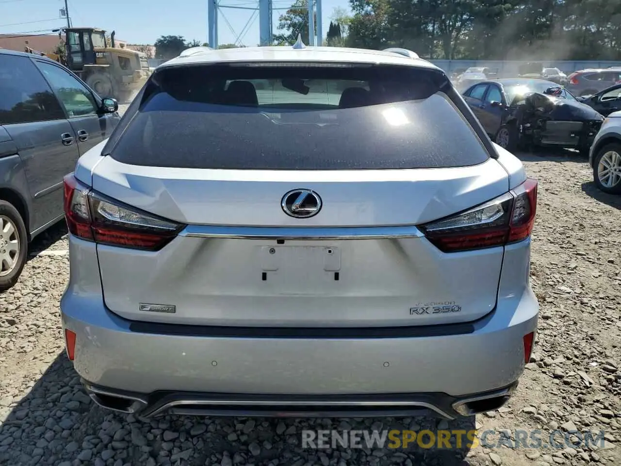 6 Photograph of a damaged car 2T2BZMCAXKC177413 LEXUS RX350 2019