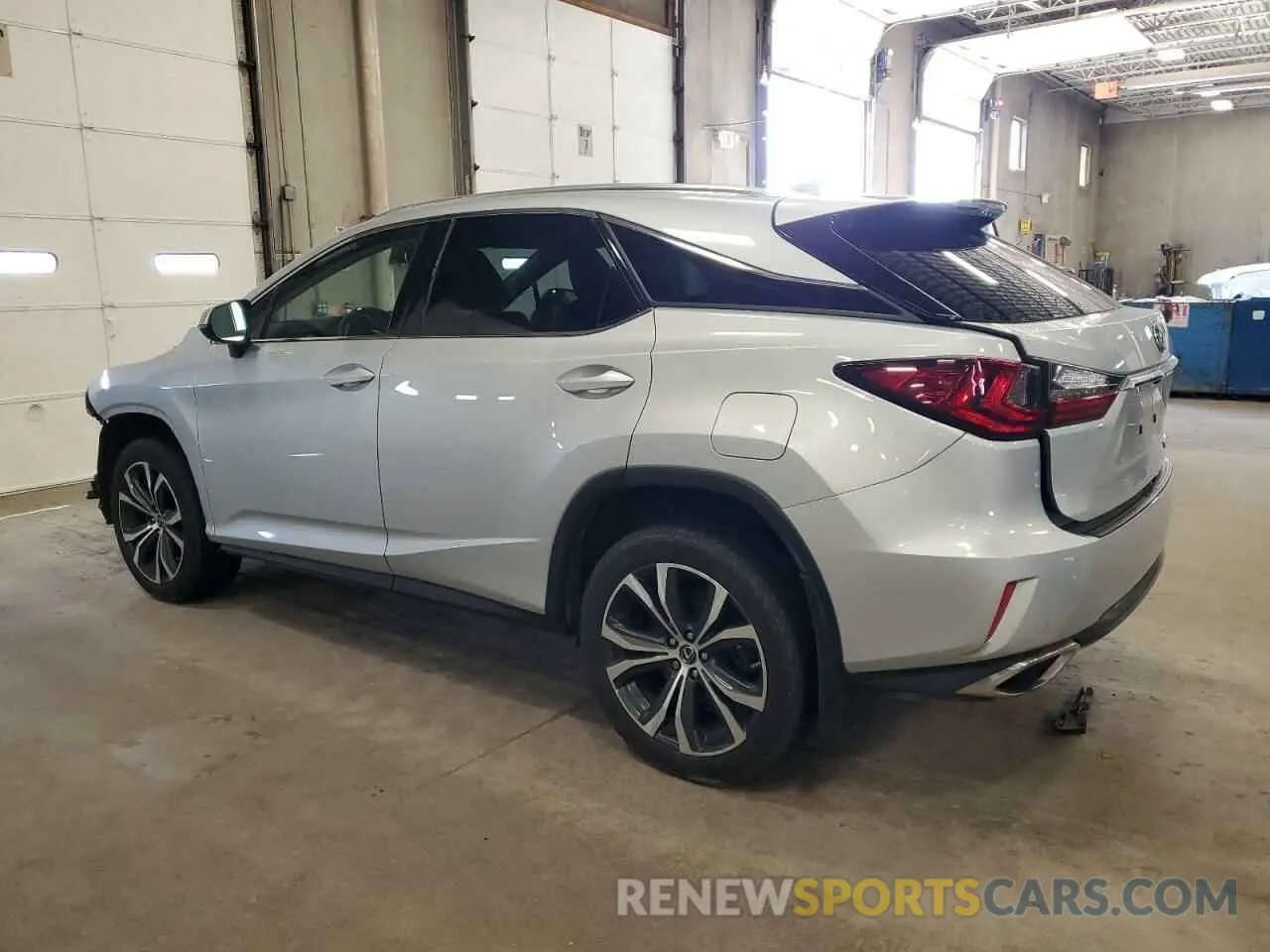 2 Photograph of a damaged car 2T2BZMCAXKC178707 LEXUS RX350 2019