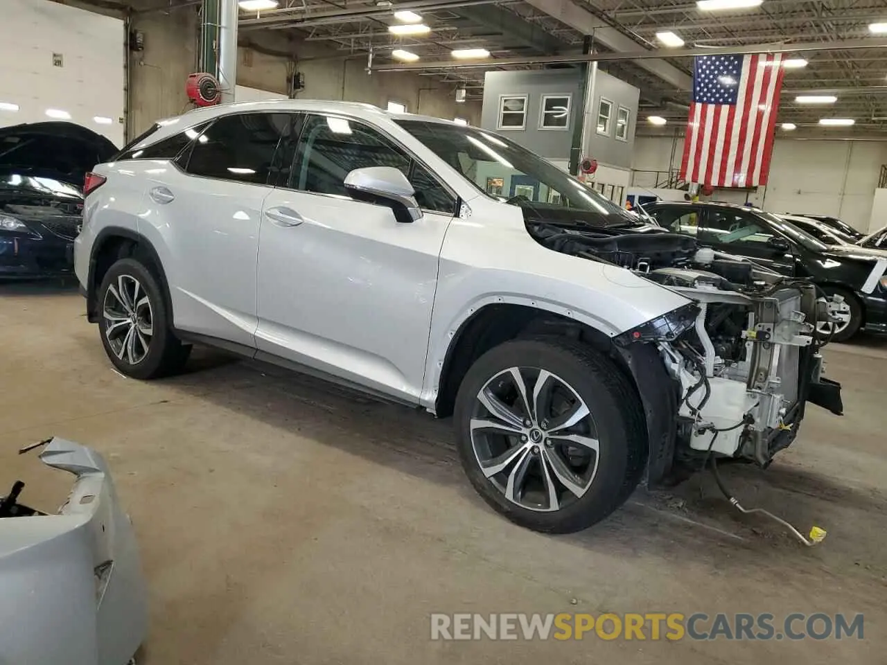 4 Photograph of a damaged car 2T2BZMCAXKC178707 LEXUS RX350 2019